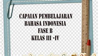 Fase B Kelas Berapa